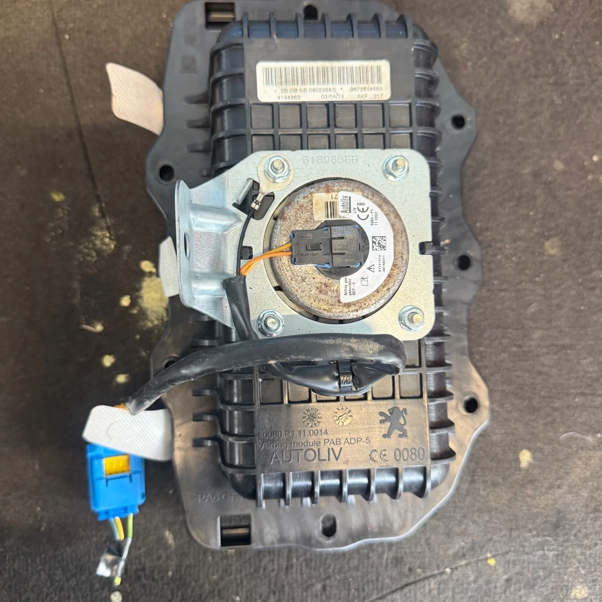 ЕРБЕГ ТАБЛО PEUGEOT 208 9672848580 9672848580-1806-1806