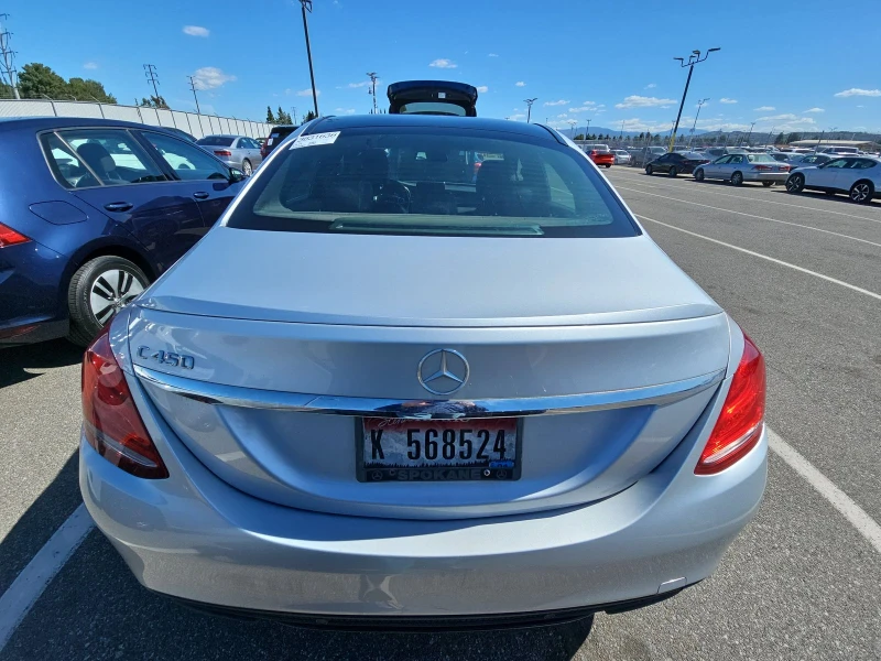 Mercedes-Benz C 450 AMG 4MATIC * М. ТОЧКА * BURMESTER * ПОДГРЕВ * NAVI, снимка 4 - Автомобили и джипове - 49541959