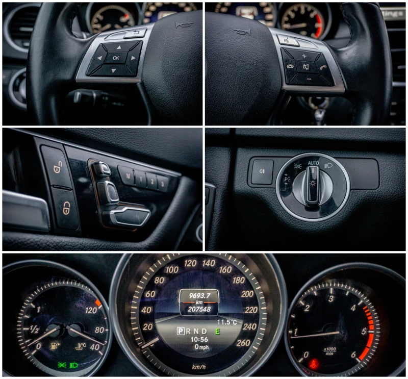 Mercedes-Benz C 220 РЕАЛНИ КМ-6М.ГАР.ТОП!, снимка 17 - Автомобили и джипове - 52664261
