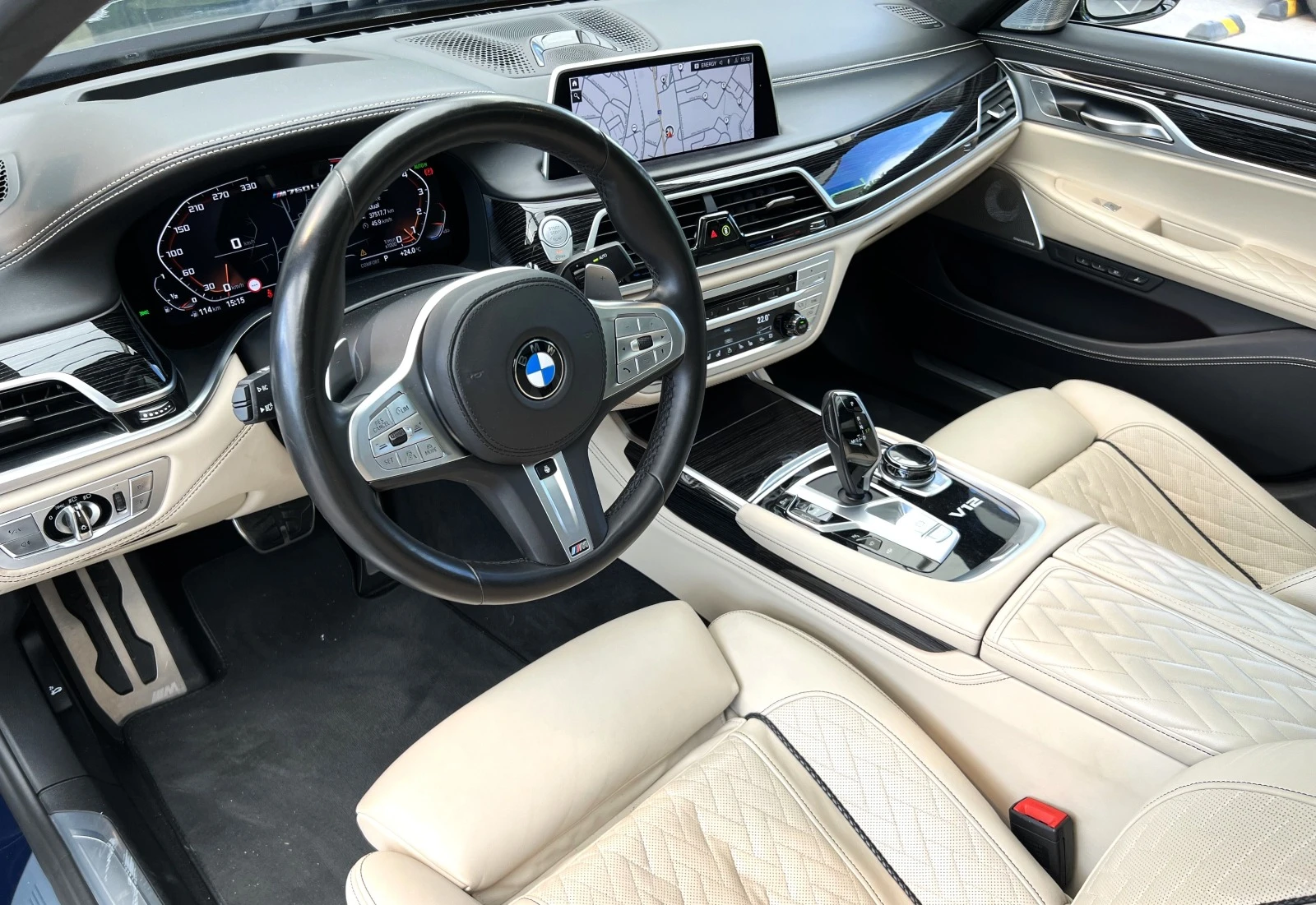 BMW 760 M760Li V12/xDrive/EXECUTIVE/B&W/SKY LOUNGE/TV/HUD/ - изображение 10