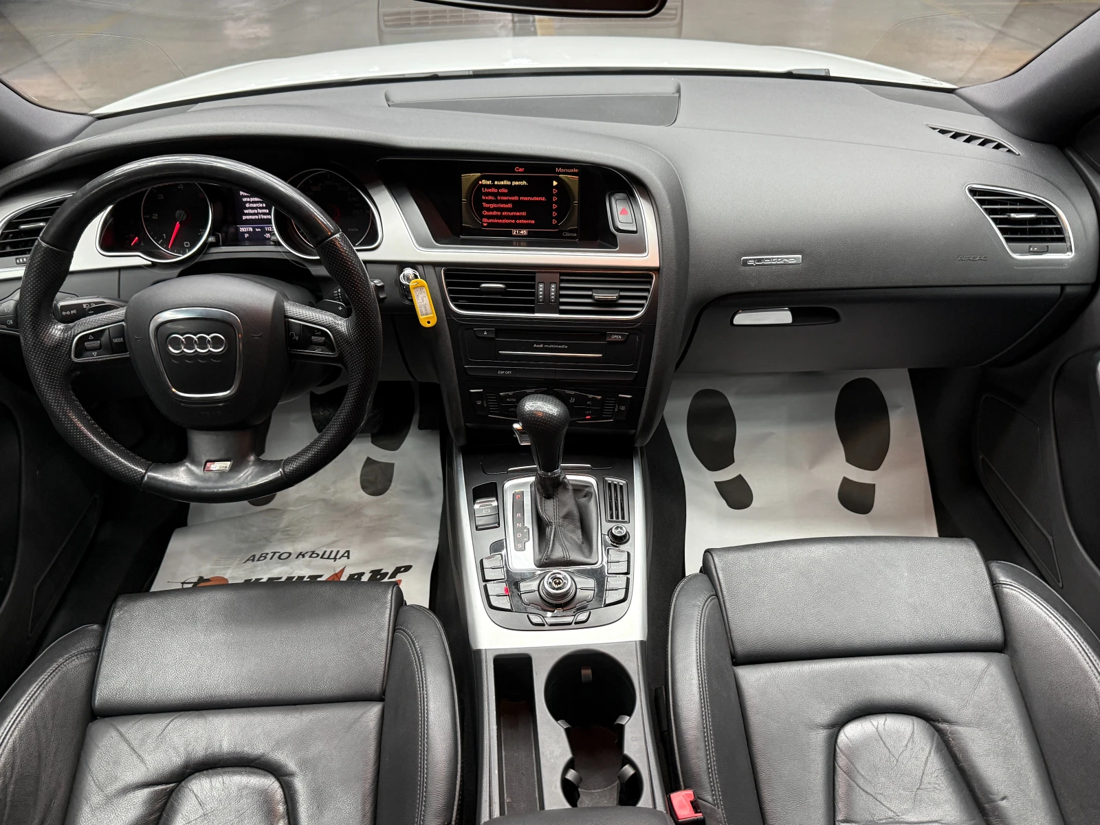 Audi A5 Sportback 3.0TDI/Quattro/ГАРАНЦИЯ, снимка 10 - Автомобили и джипове - 55689328