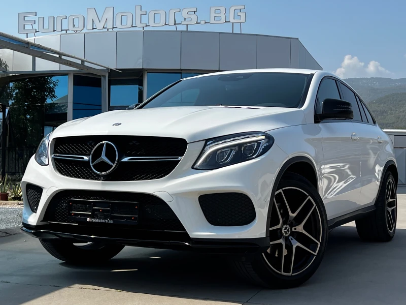 Mercedes-Benz GLE 350 d COUPE, 4-MATIC, AMG LINE, NIGHT PACK, FULL SERVI, снимка 1 - Автомобили и джипове - 47143028