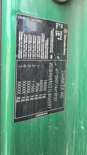 Mercedes-Benz Arocs 18 42 EURO 6 | Mobile.bg    12