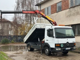 Mercedes-Benz Atego Самосвал + кран PK7000, снимка 8