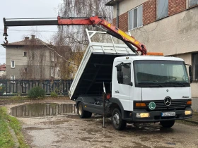 Mercedes-Benz Atego Самосвал + кран PK7000 - изображение 1