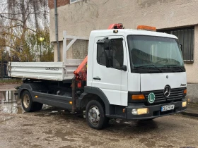 Mercedes-Benz Atego Самосвал + кран PK7000, снимка 3