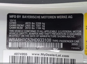 BMW 640 3.0L I-6 DI, DOHC, VVT, TURBO, 315HP Rear Wheel Dr - 31400 лв. - 32567656 16