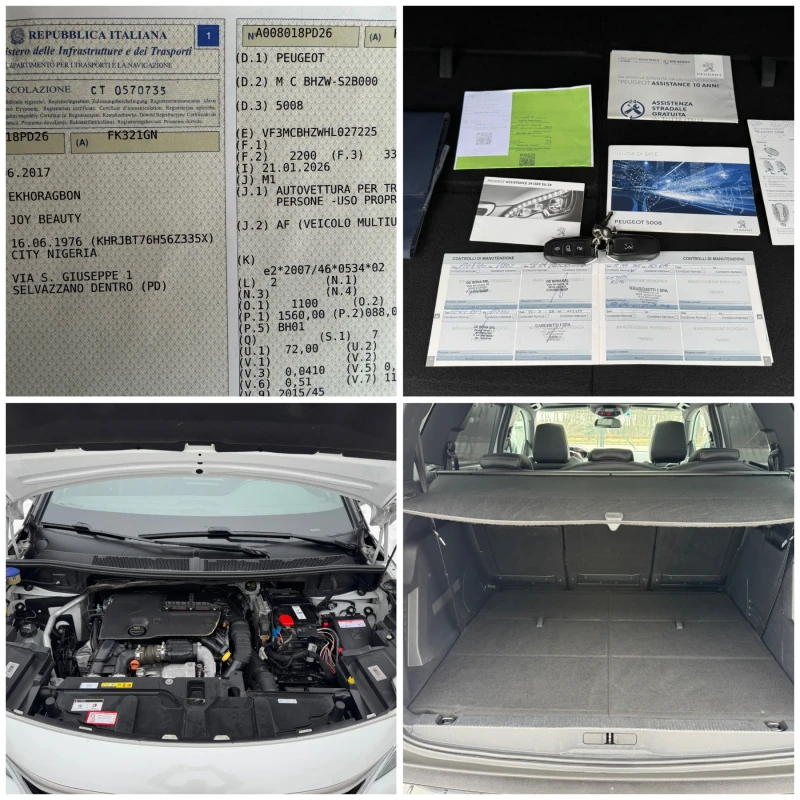 Peugeot 5008 * GT-LINE* DIGITAL* 7-места* LED* DISTR* , снимка 17 - Автомобили и джипове - 53220854