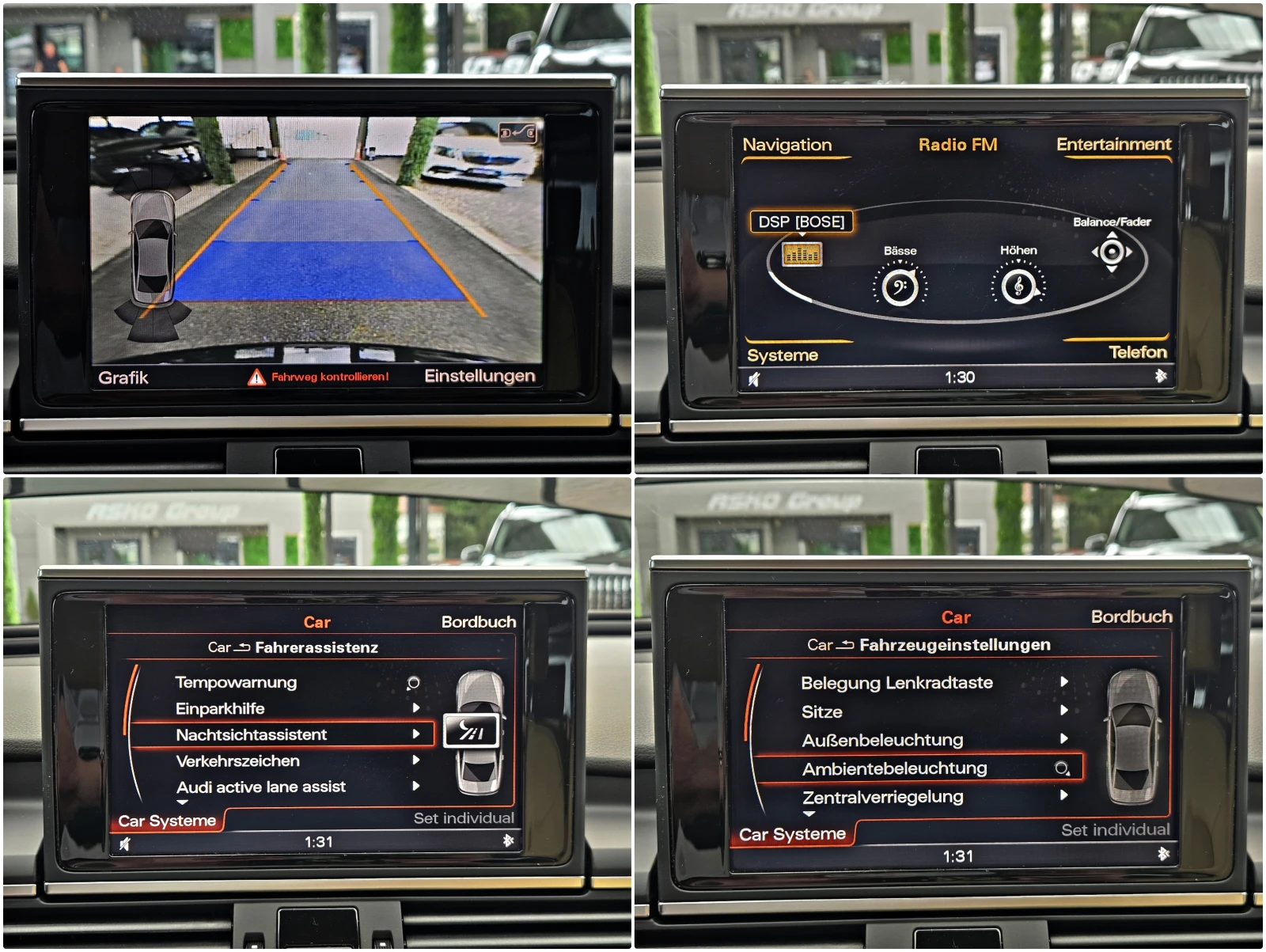 Audi A6 3.0TDI/S-LINE/CAMERA/NIGHT VISION/BOSE/ПОДГРЕВ/LIZ, снимка 13 - Автомобили и джипове - 54774100