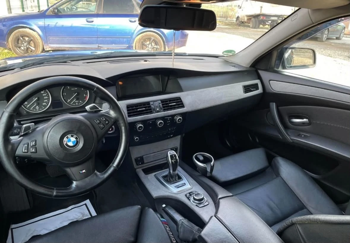 BMW 535 E61 535D 286 Face SAT Mpack, снимка 8 - Автомобили и джипове - 56073219