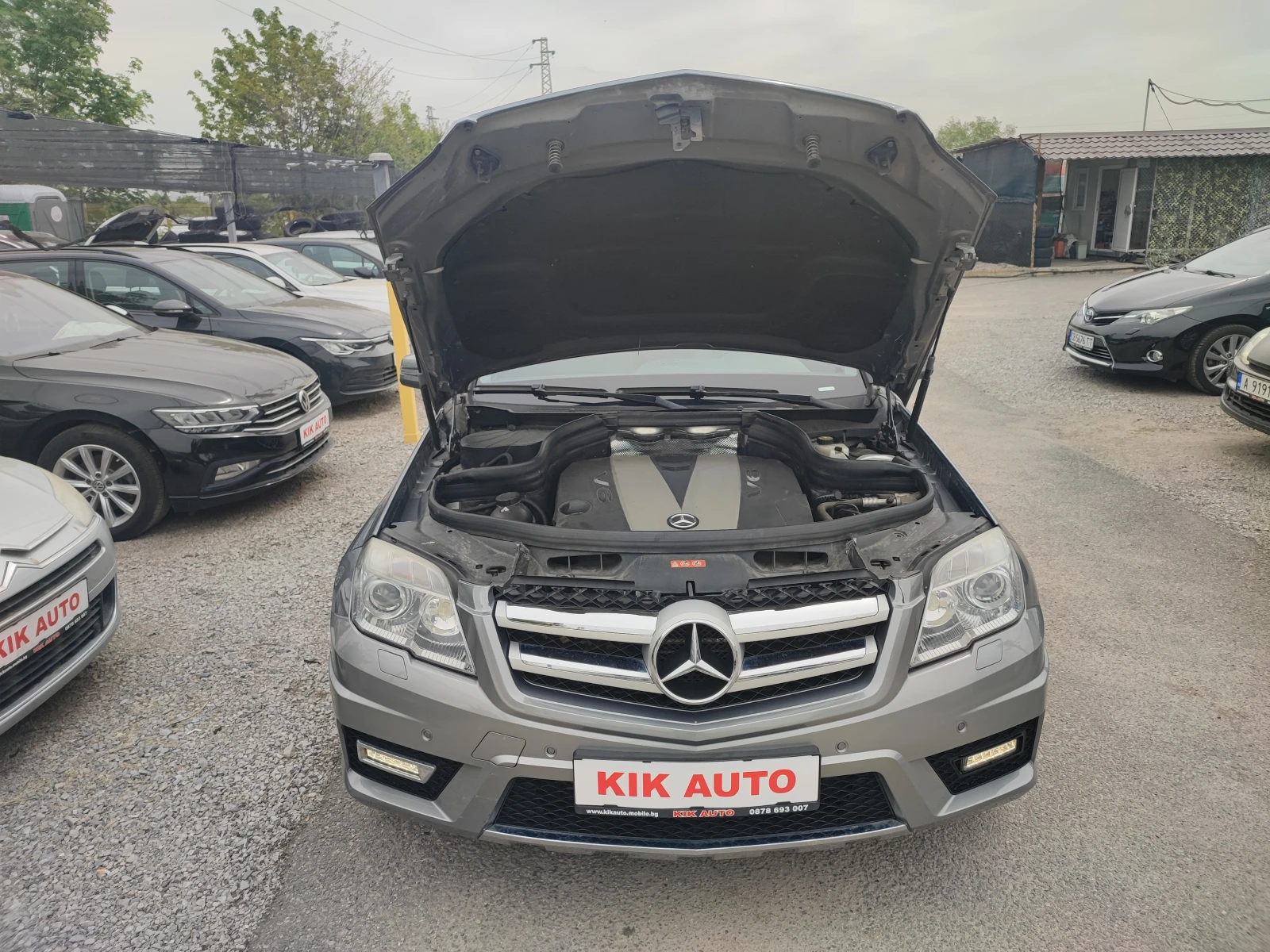 Mercedes-Benz GLK 350-4matic-231ks-ПАНОРАМА-ШИБЕДАХ-НАВИГАЦИЯ, снимка 17 - Автомобили и джипове - 54463384