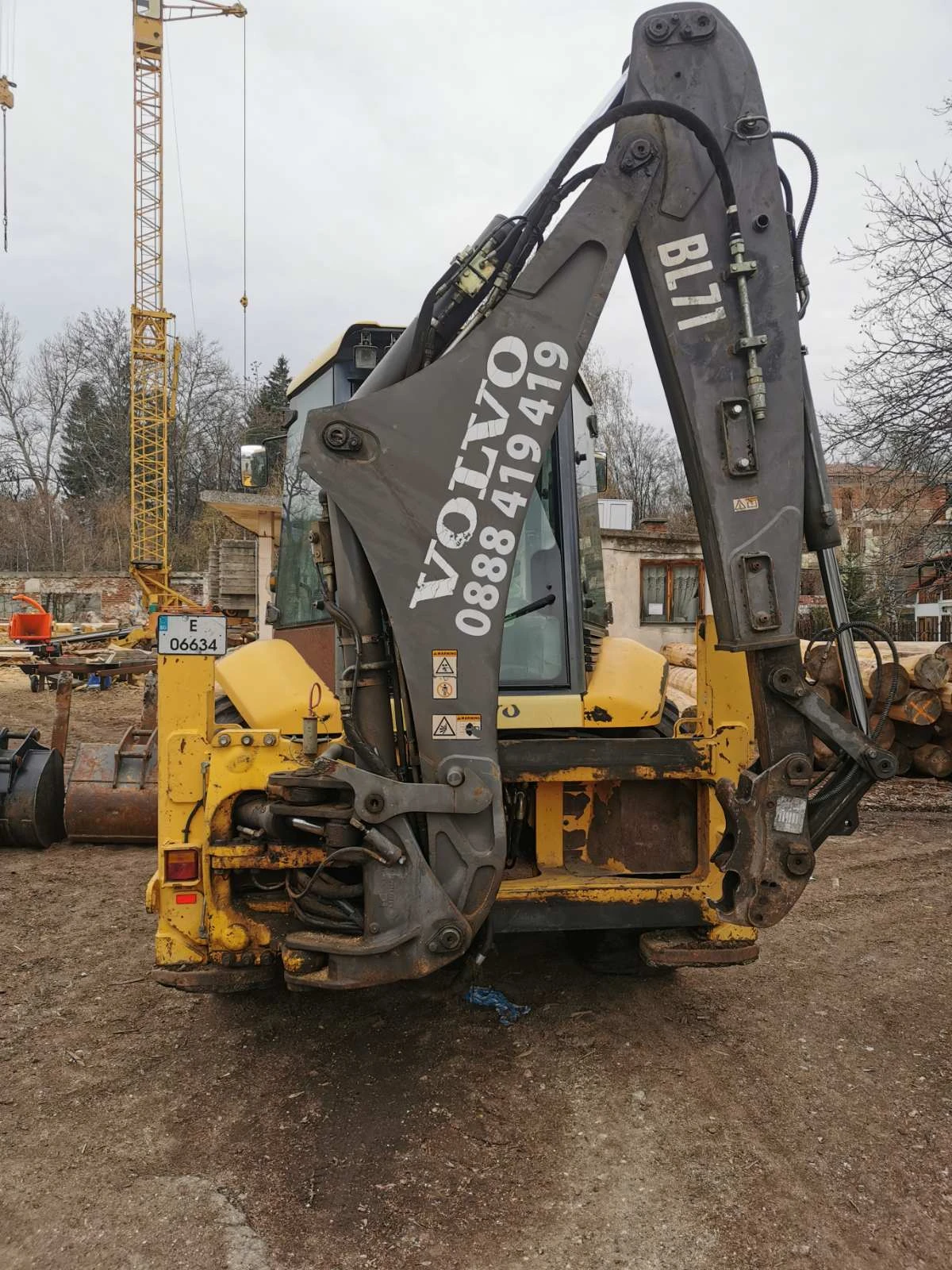 Багер Volvo BL 71, снимка 12 - Индустриална техника - 53718268