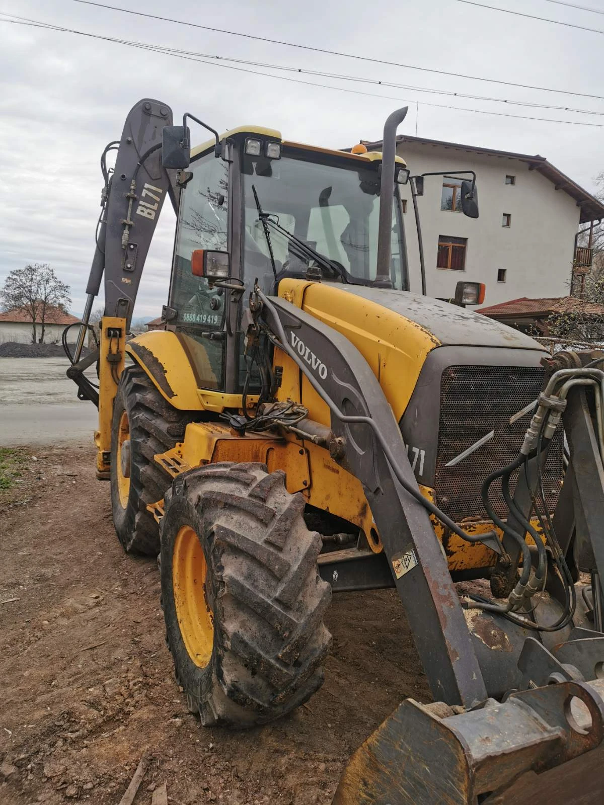 Багер Volvo BL 71, снимка 2 - Индустриална техника - 53718268