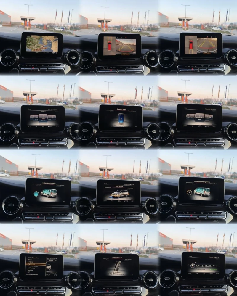 Mercedes-Benz V 300 AMG line 7 Местен ГОТОВ ЛИЗИНГ, снимка 16 - Автомобили и джипове - 48774301