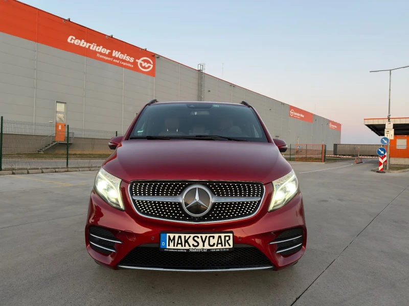 Mercedes-Benz V 300 AMG line 7 Местен ГОТОВ ЛИЗИНГ, снимка 2 - Автомобили и джипове - 48774301