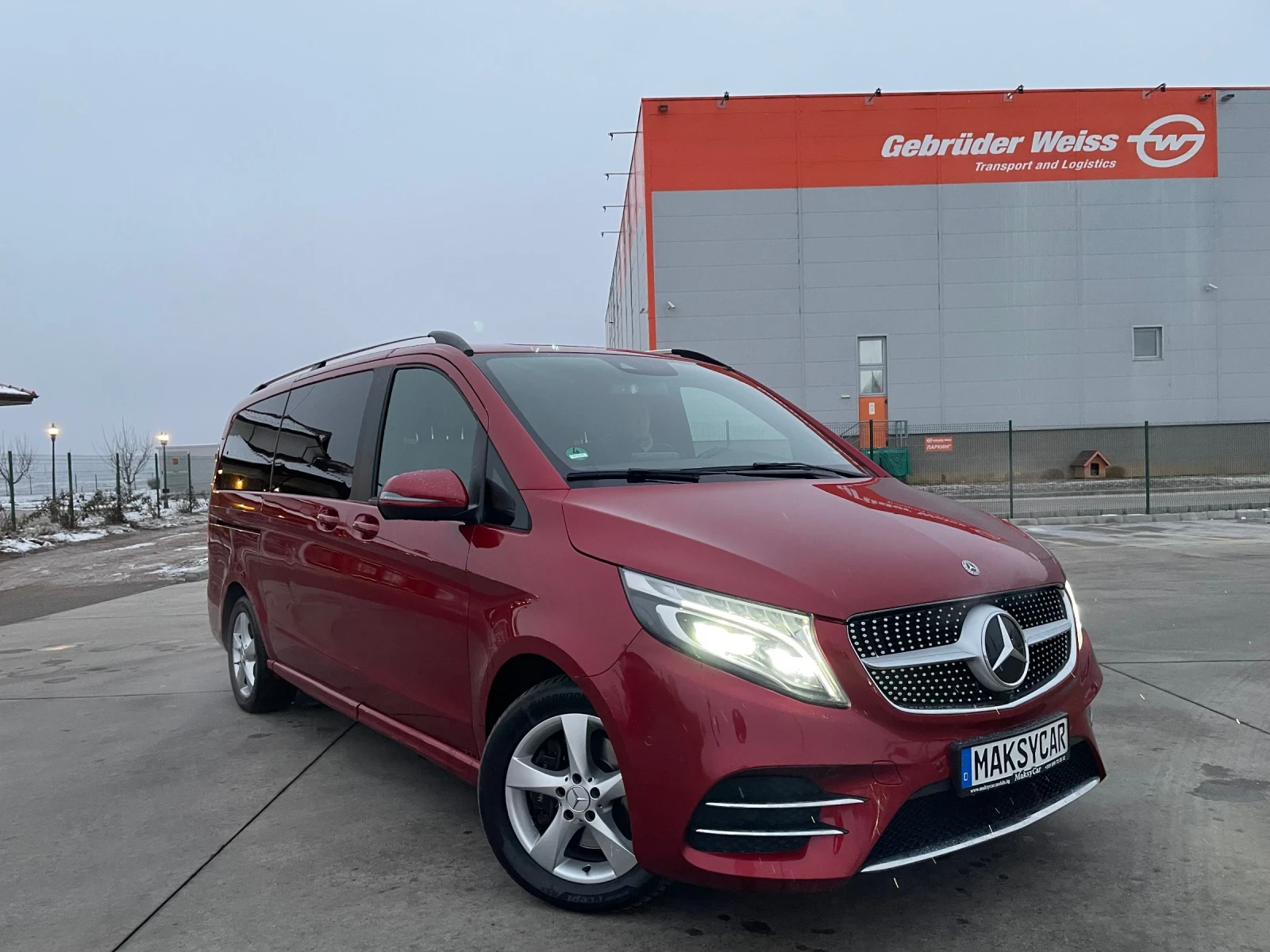 Mercedes-Benz V 300 AMG line 7 Местен ГОТОВ ЛИЗИНГ | Mobile.bg — изображение 1