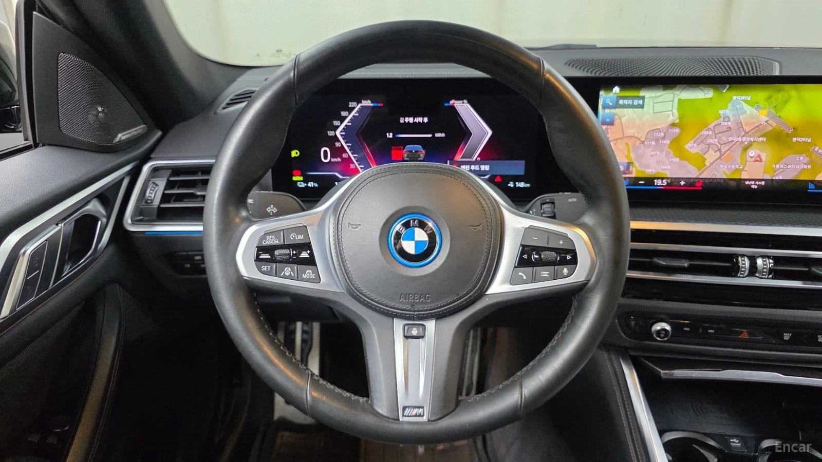 BMW i4 eDRIVE40 M SPORT PRO| 340HP| HUD| 360| HK, снимка 14 - Автомобили и джипове - 56115055