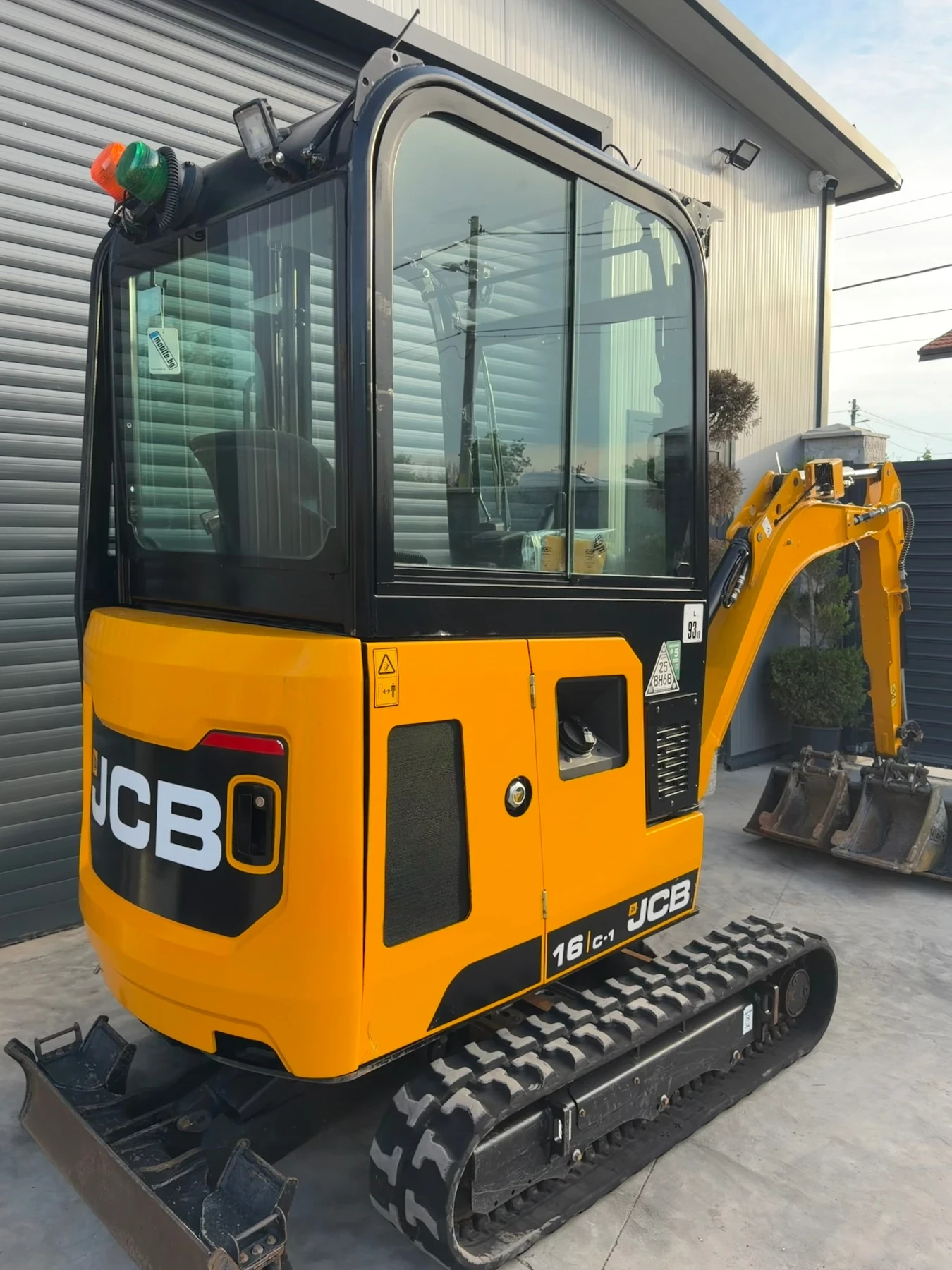 Багер JCB 16C 188мч. , снимка 8 - Индустриална техника - 54857825