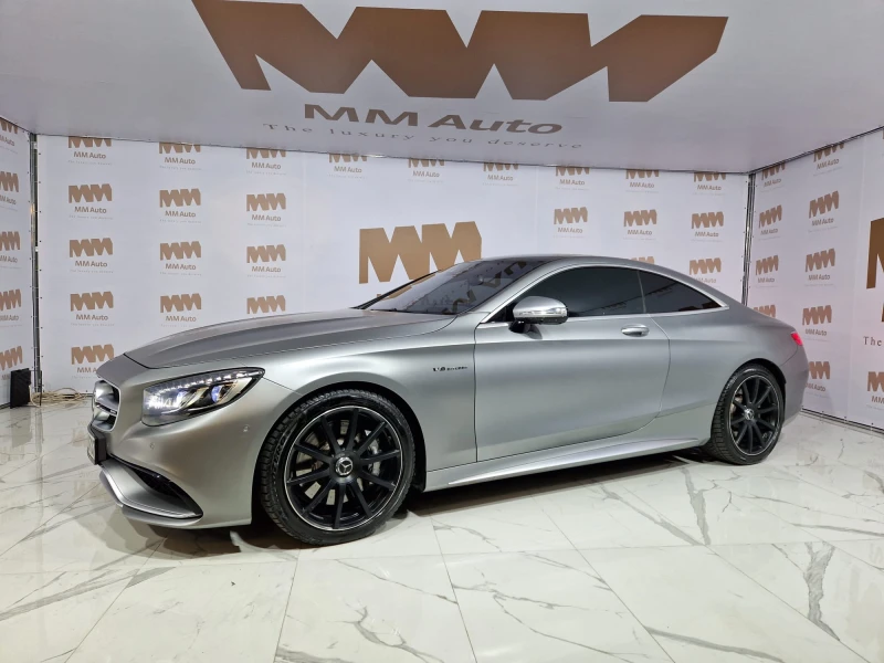 Mercedes-Benz S 63 AMG Coupe 4Matic 360/HuD/Burmester, снимка 1 - Автомобили и джипове - 48055357