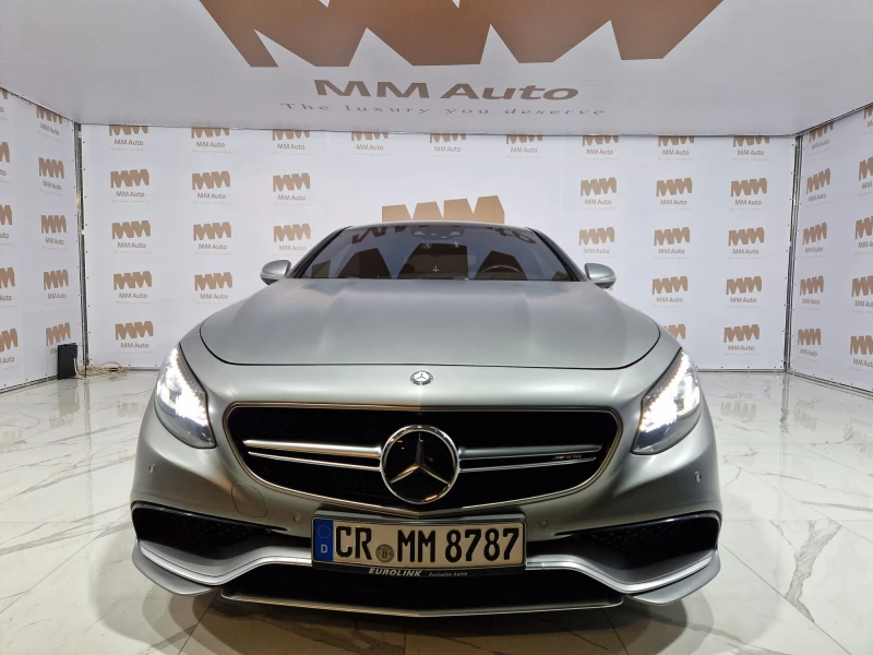 Mercedes-Benz S 63 AMG Coupe 4Matic 360/HuD/Burmester, снимка 4 - Автомобили и джипове - 48055357