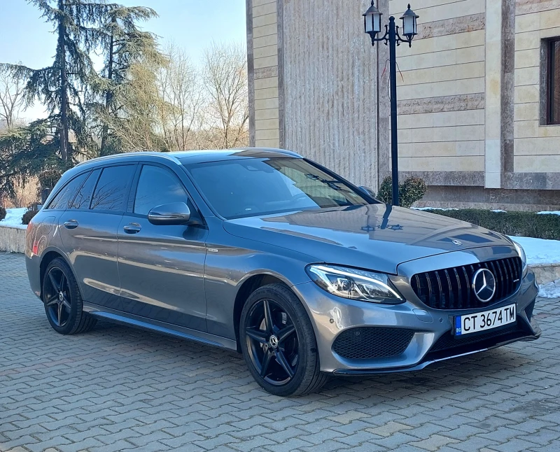 Mercedes-Benz C 220 AMG 9G-Tronic/MULTIBEAM/FULL ASSIST/AMBIENT/4MATIC, снимка 3 - Автомобили и джипове - 49294076