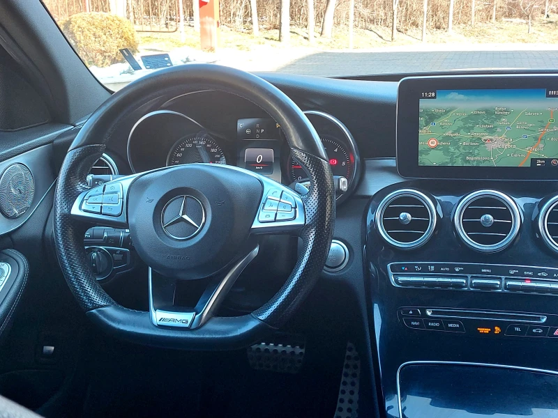 Mercedes-Benz C 220 AMG 9G-Tronic/MULTIBEAM/FULL ASSIST/AMBIENT/4MATIC, снимка 8 - Автомобили и джипове - 49294076