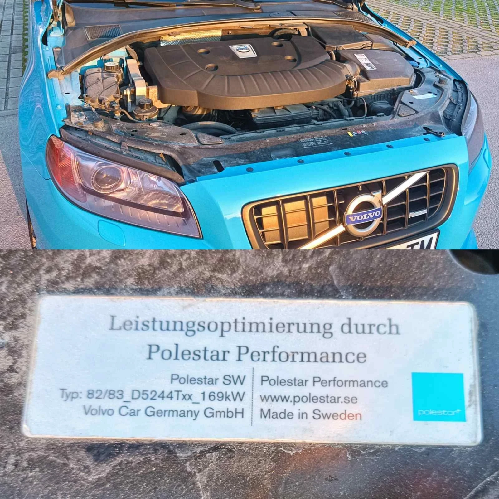 Volvo V70 V70 D5 AWD R DESIGN POLESTAR , снимка 13 - Автомобили и джипове - 51397808