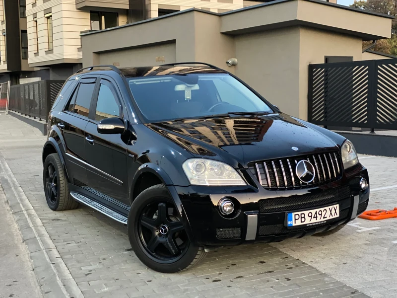 Mercedes-Benz ML АМГ ПАКЕТ НА ПРУЖИНИ !!!  ЛИЗИНГ , снимка 1 - Автомобили и джипове - 47452340