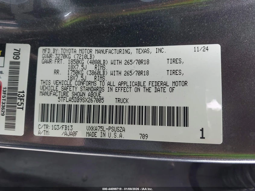 Toyota Tundra 3.4l Sr5, снимка 9 - Автомобили и джипове - 53789724