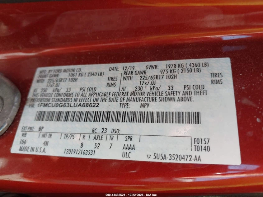 Ford Escape 1.5L I-3 DI, DOHC, VVT, TURBO, 181HP Front Wheel | Mobile.bg � ����������� 9