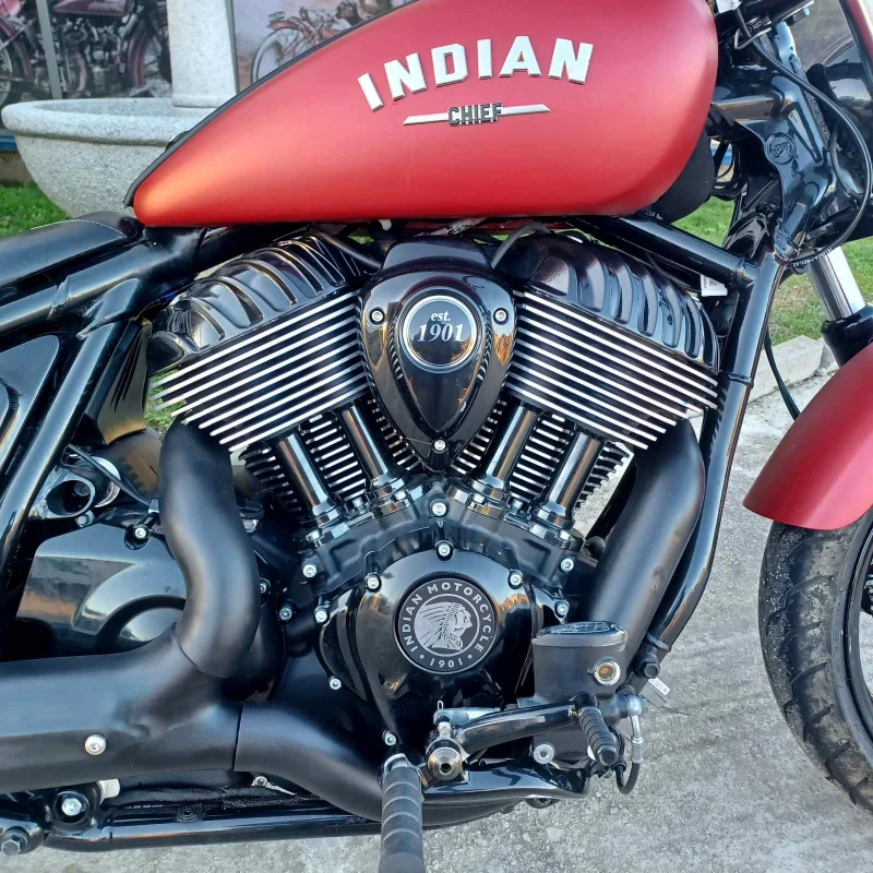 Indian Chief Bobber Dark Horse ABS, снимка 8 - Мотоциклети и мототехника - 52811992