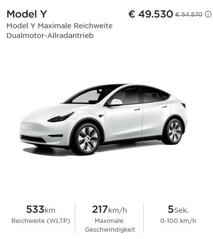 Tesla Model Y 4х4 НОВА, Гаранция, снимка 1 - Автомобили и джипове - 39232680