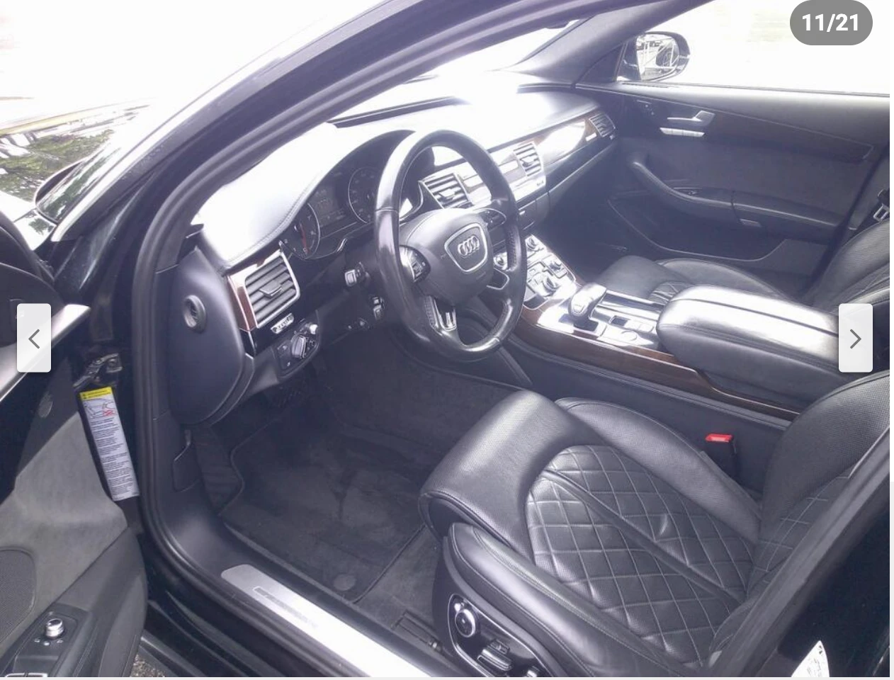 Audi A8 L* 4.0T* MATRIX* ПОДГРЕВ* ОБДУХВАНЕ* МАСАЖ* КАМЕРА - изображение 9