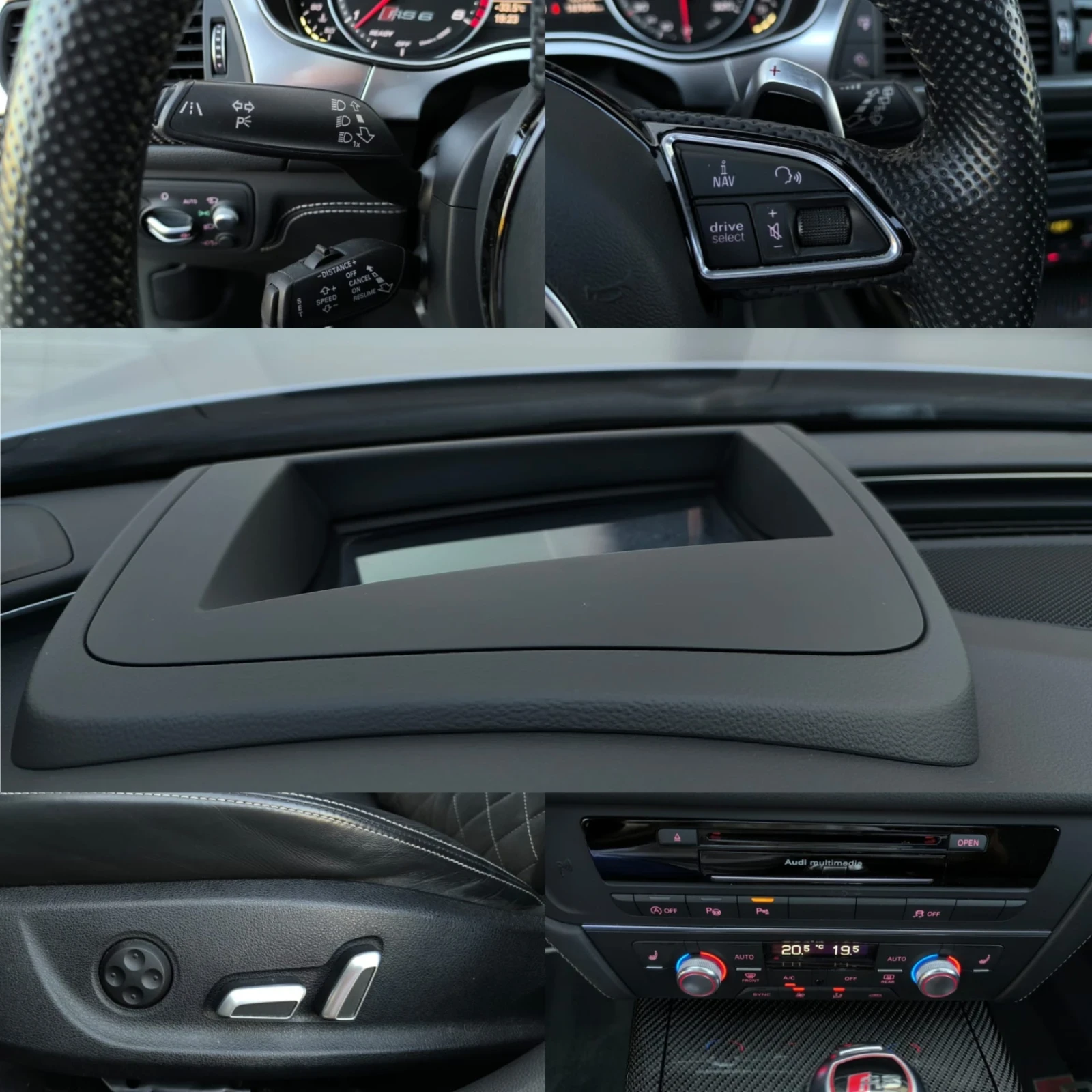 Audi Rs6 AVANT/CERAMIC/CARBON/B&O | Mobile.bg   15