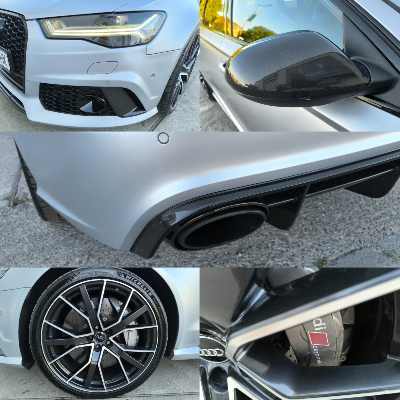Audi Rs6 AVANT/CERAMIC/CARBON/B&O | Mobile.bg   11