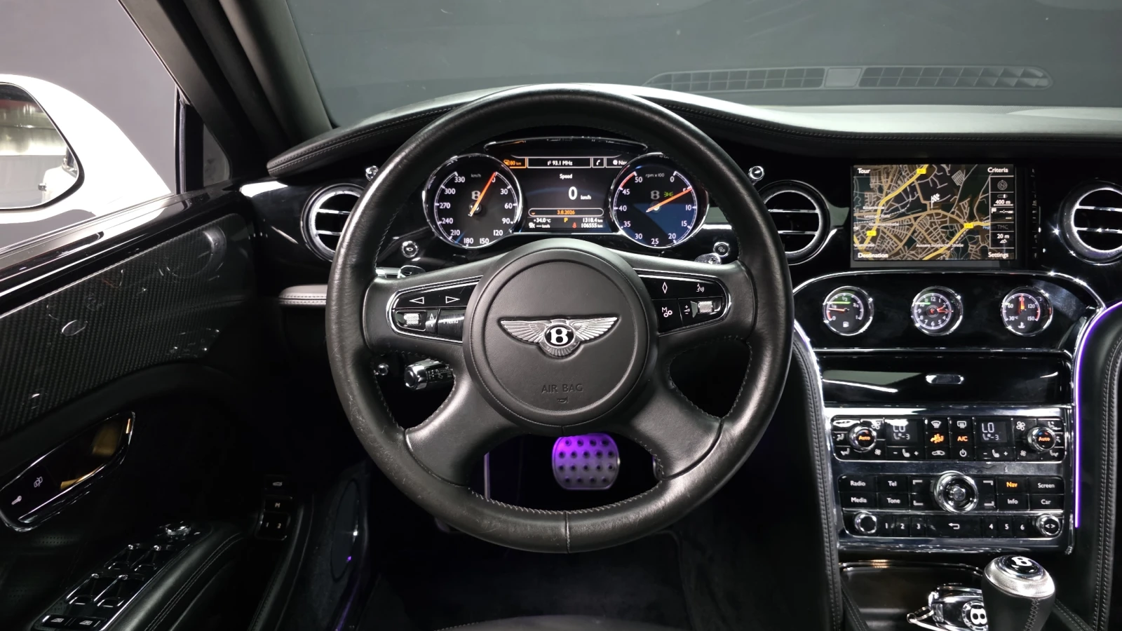 Bentley Mulsanne SOFT CLOSE* ЕЛ. БАГАЖНИК* МАСАЖ* ЛЮК* КРАЙНА ЦЕНА, снимка 13 - Автомобили и джипове - 55593673