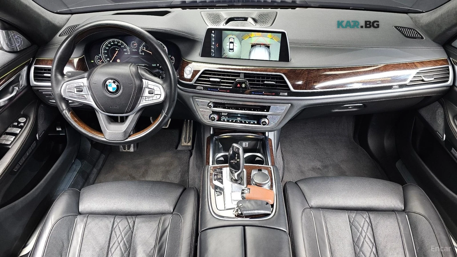 BMW 750 Li xDrive* 360* HUD* МАСАЖИ* МОНИТОРИ* ПАНО, снимка 5 - Автомобили и джипове - 56006793