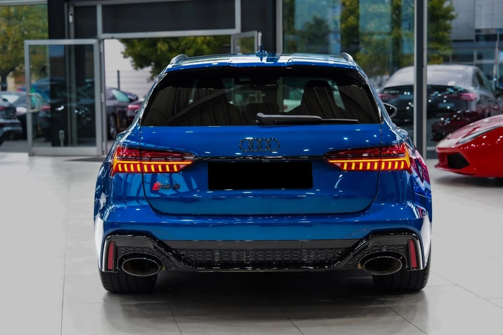 Audi Rs6 PERFORMANCE / BLACK OPTIC / B&O / MATRIX / DYNAMIC, снимка 5 - Автомобили и джипове - 56015723