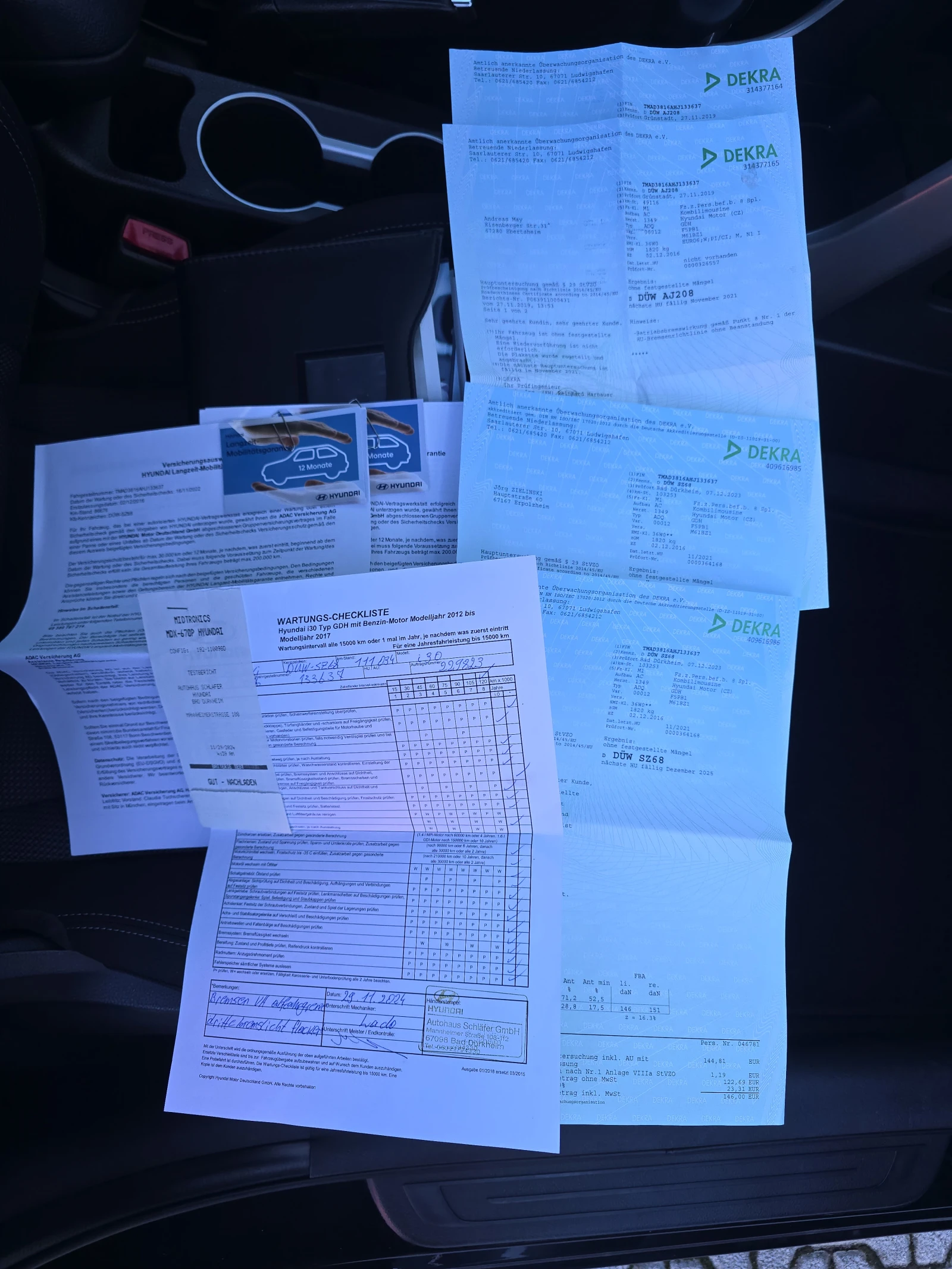 Hyundai I30 122000km !!!!!!!!!!!!, снимка 16 - Автомобили и джипове - 56110200