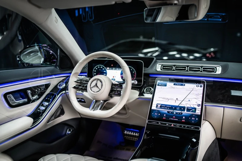 Mercedes-Benz S 580 L 4M AMG* Night* Pano* 360* DIGITAL-L* Headup, снимка 10 - Автомобили и джипове - 45079701