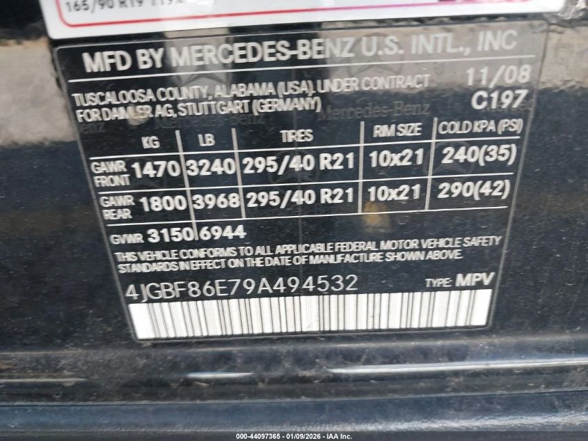 Mercedes-Benz GL 550 5.5l 4Matic - изображение 9