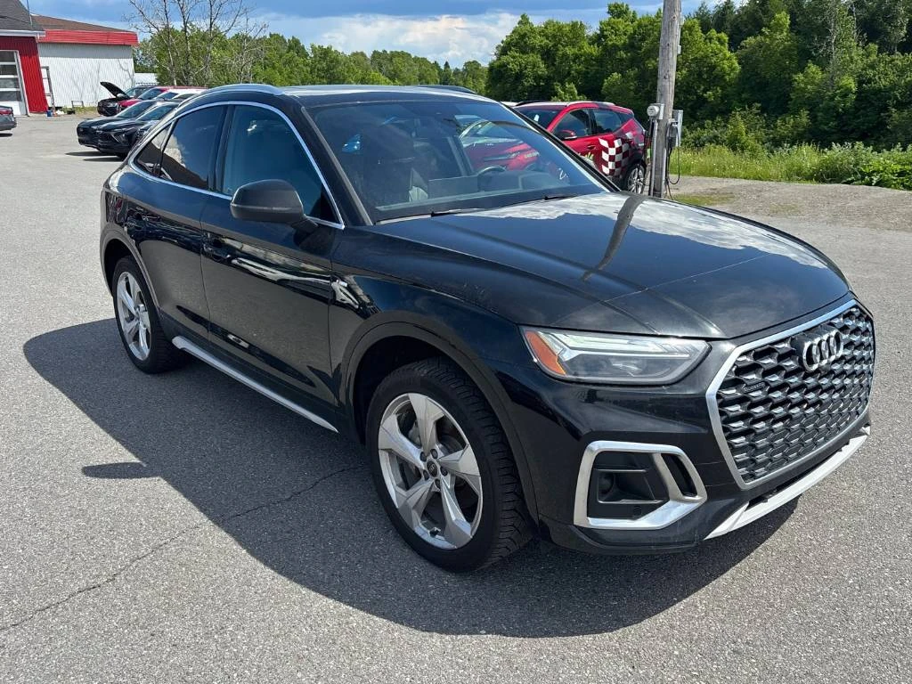 Audi Q5 Sportback  Progressiv 45 TFSI* CARFAX* ДВА КЛЮЧА, снимка 3 - Автомобили и джипове - 54970300