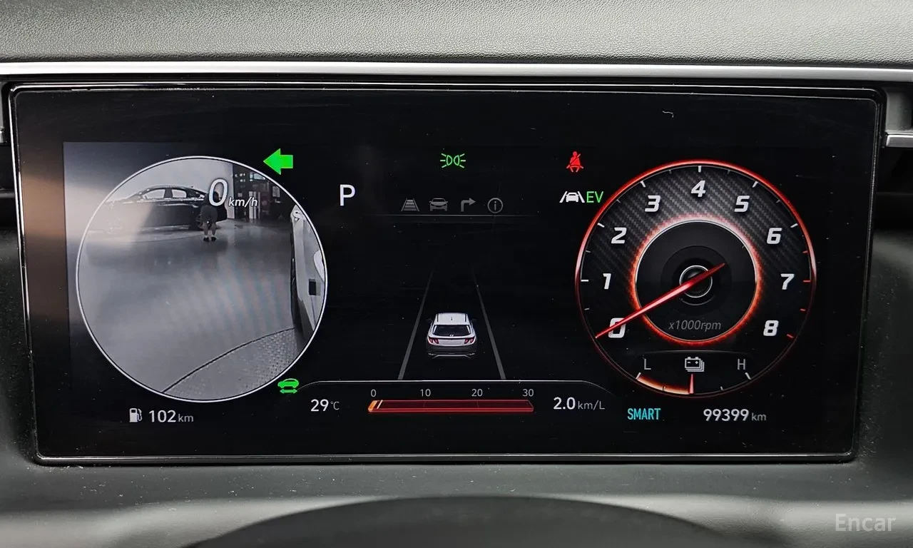 Hyundai Tucson HYBRID* ОБДУХ* ПОДГРЕВ* BOSE* 360* М.ТОЧКА, снимка 8 - Автомобили и джипове - 55728170