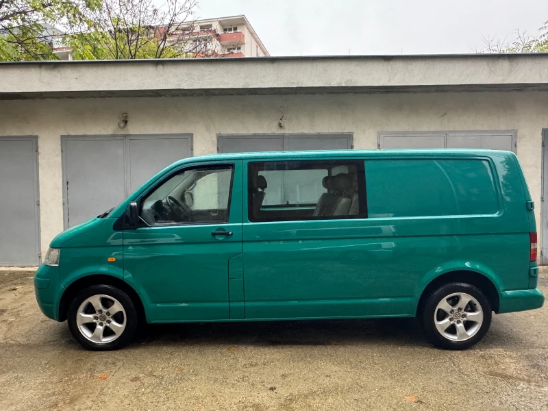 VW T5 2.5 TDI KЛИМАТИК МАКСИ БАЗА, снимка 6 - Бусове и автобуси - 52336662