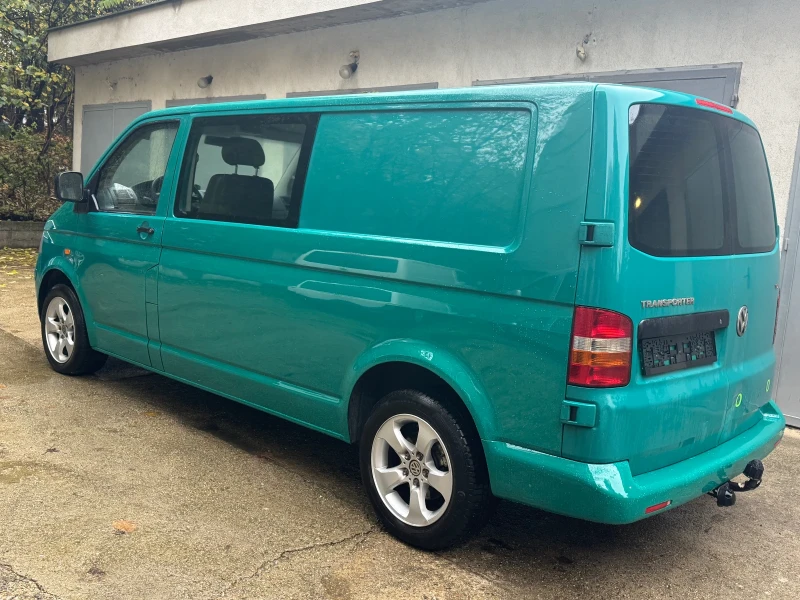 VW T5 2.5 TDI KЛИМАТИК МАКСИ БАЗА, снимка 5 - Бусове и автобуси - 52336662
