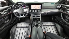 Mercedes-Benz E 220 КОЖА* ПОДГРЕВ* ОБДУХВ* BURMASTER* PANO* 360, снимка 7