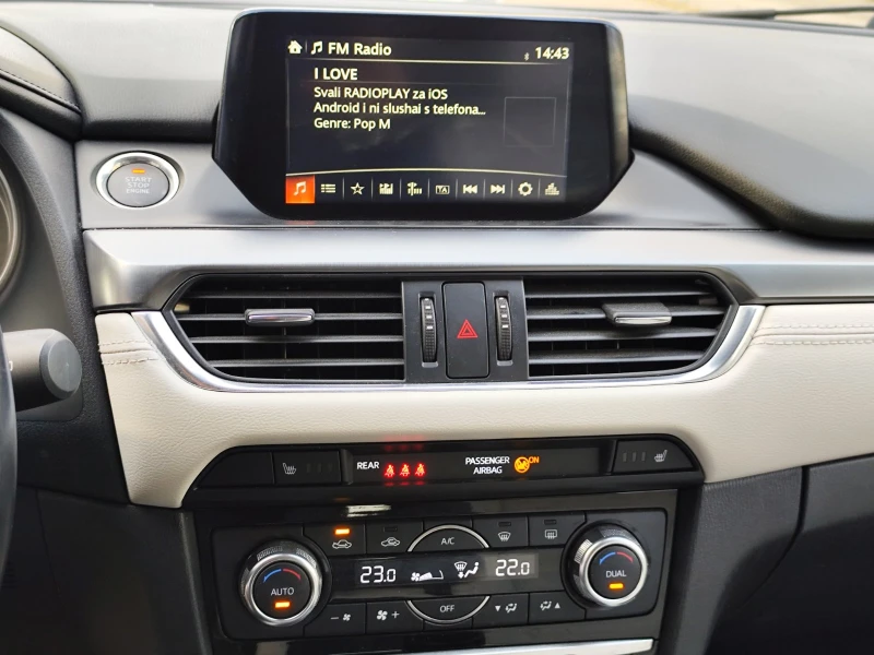 Mazda 6 2.2 SKYACTIV-D AWD i-ELOOP, снимка 10 - Автомобили и джипове - 52435409
