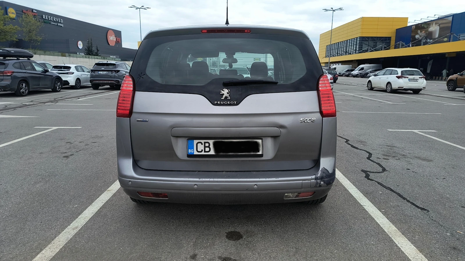 Peugeot 5008 1.6 blue HDI, EURO 6b, 6 + 1, снимка 5 - Автомобили и джипове - 54128404