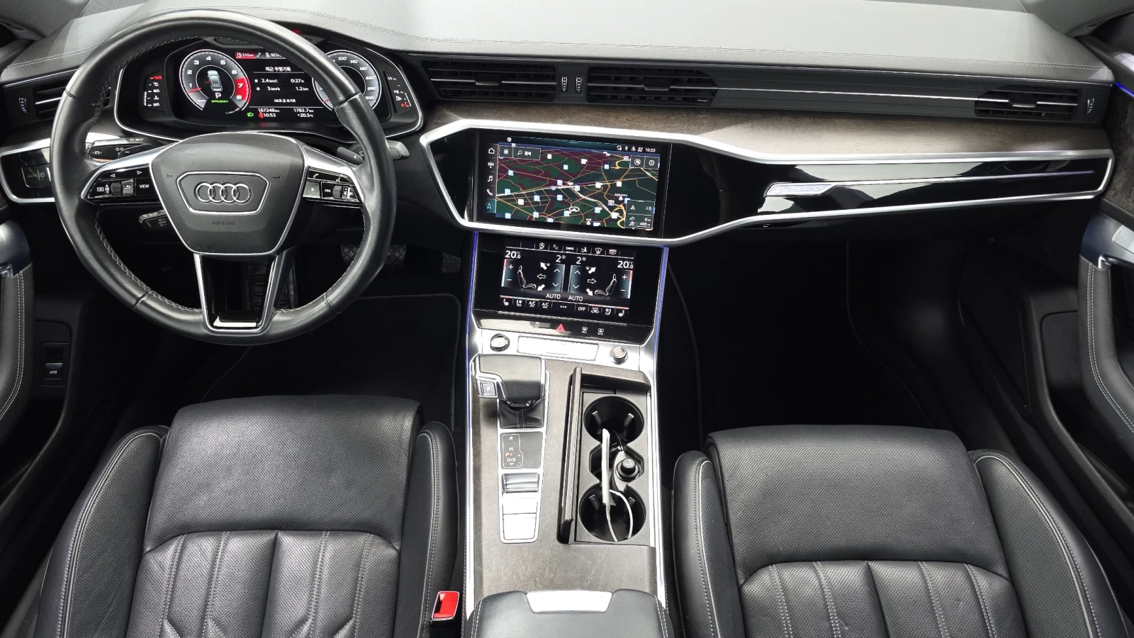 Audi A7 2022* MATRIX* HUD* DIS* 360* МАСАЖ* ОБДУХ* ВАКУУМ*, снимка 7 - Автомобили и джипове - 56180069