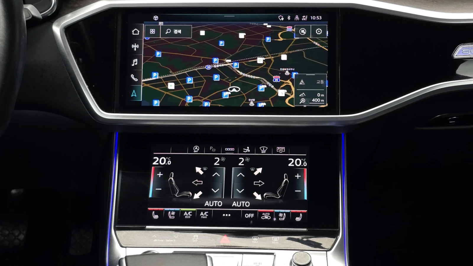 Audi A7 2022* MATRIX* HUD* DIS* 360* МАСАЖ* ОБДУХ* ВАКУУМ*, снимка 11 - Автомобили и джипове - 56180069